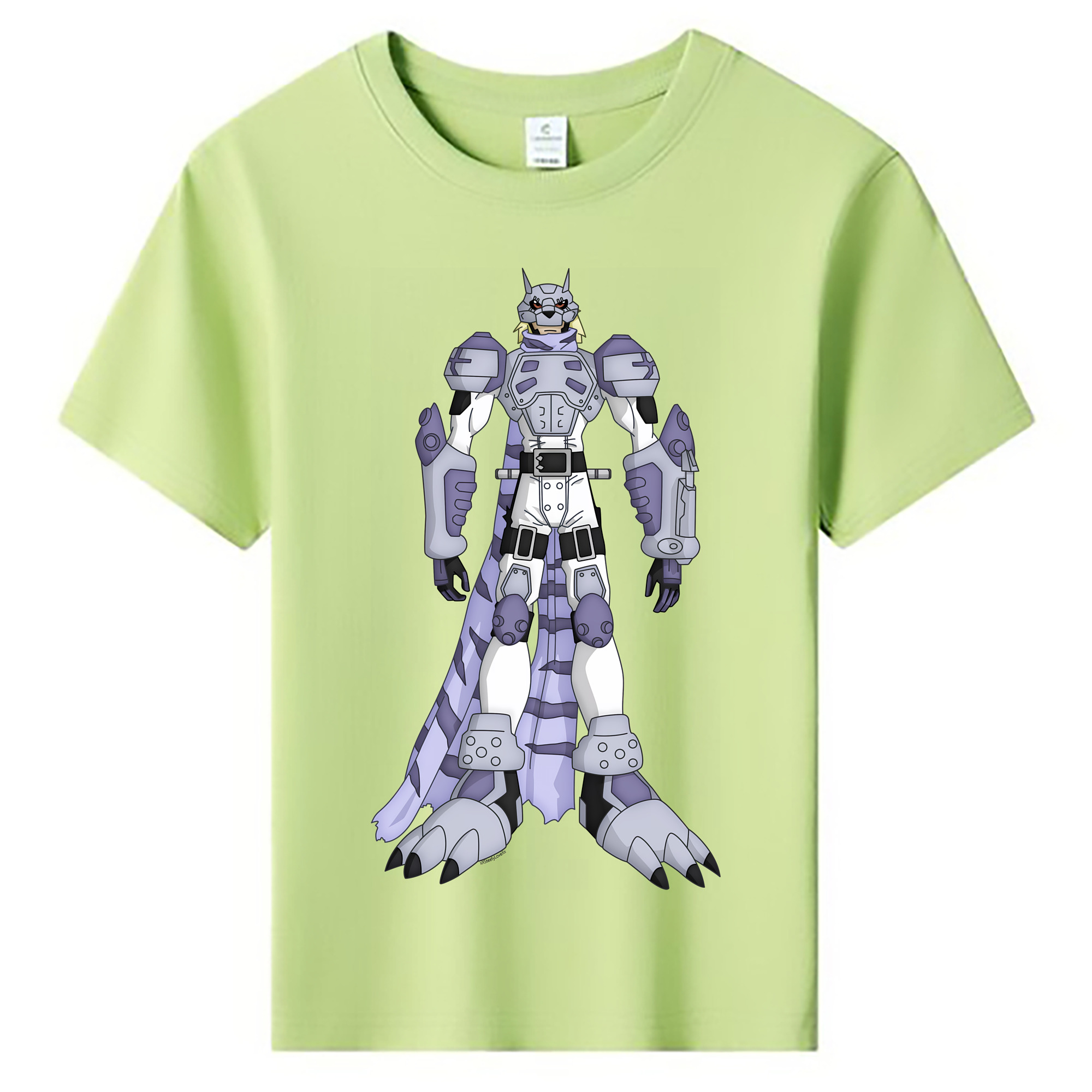 （画像用） Digimon デジタルモンスター/デジモン 綿100％キッズTシャツ（フロントプリント）